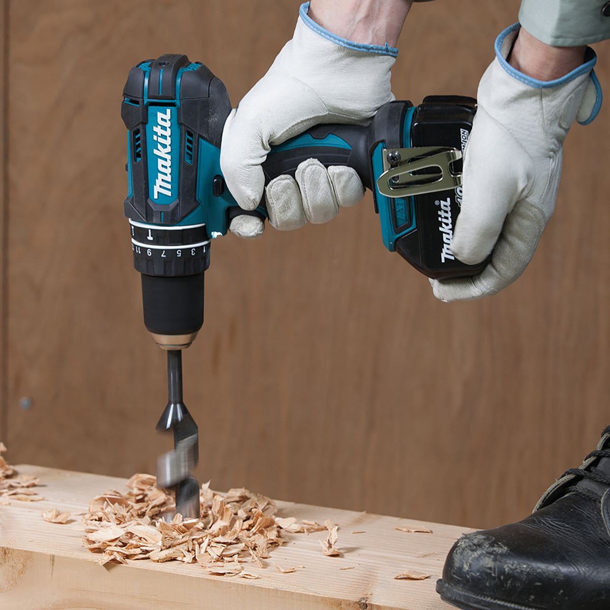 Makita DLX2134TJ 18V LXT Combi Drill & Jigsaw Combo Kit With 2 x 5.0Ah Batteries, Charger & Case