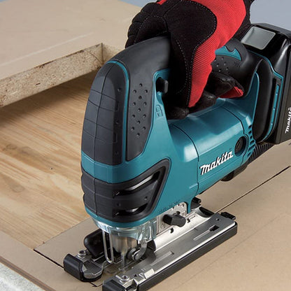 Makita T4T8080TJ 18V 82mm Planer + Jigsaw Twin Pack with 2 x 5.0Ah Batteries & Charger in Case