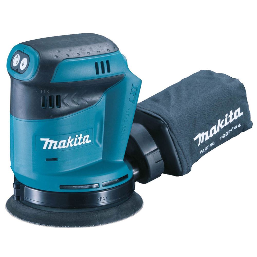 Makita 2 Piece 18V 125mm Orbit Sander & Multitool Cutter Body Only
