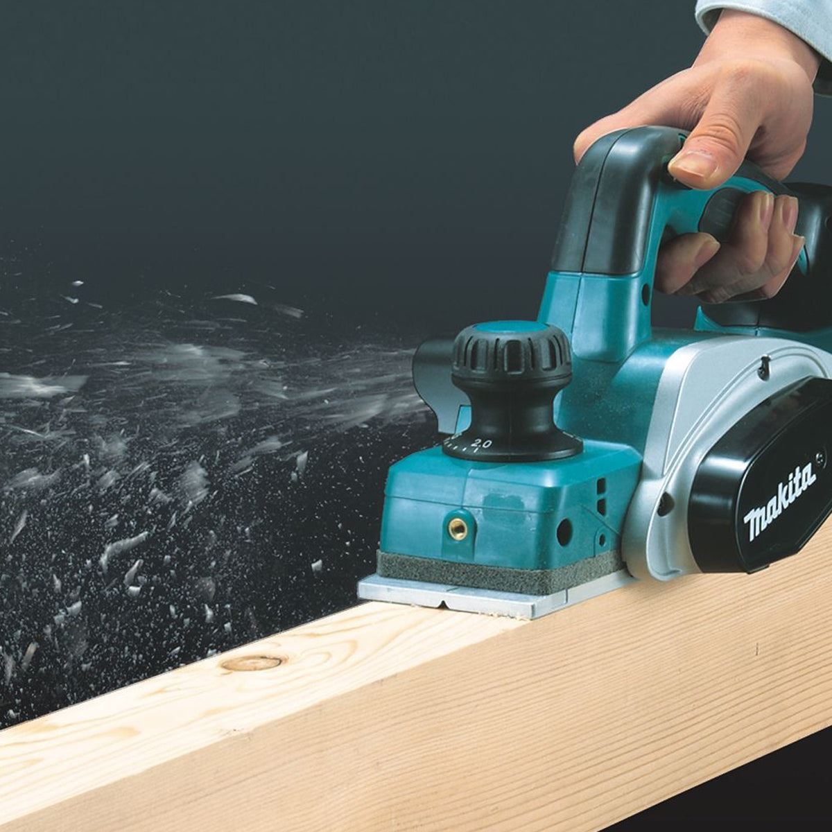 Makita 2 Piece 18V LXT Li-ion Impact Driver & 82mm Planer Body Only