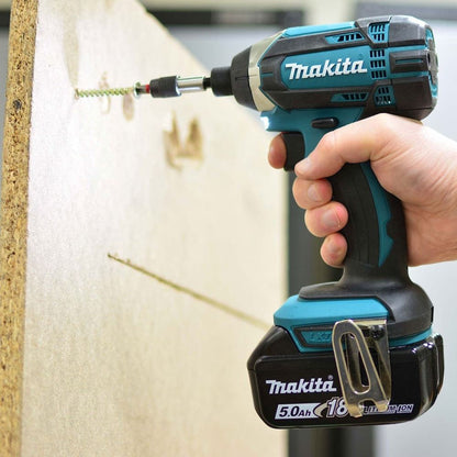 Makita DLX2131TJ 18V LXT Twin Kit 2 x 5.0Ah Batteries With 100 Piece Drill Set