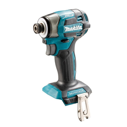 Makita DLX2549TJ 18V LXT Brushless Combi Drill & Impact Driver Twin Kit with 2 x 5.0Ah Battery Charger & Case
